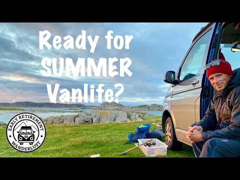 How we prepare for summer in our VW campervan