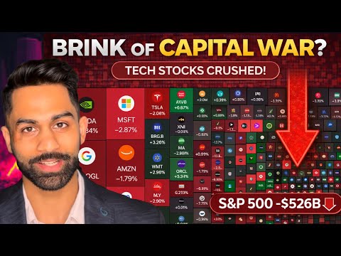 🚨 WARNING: "Brink of Capital War"? Tech Stocks and Crypto SELL OFF!!