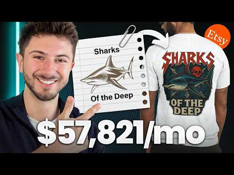 How to Make VINTAGE Tshirt Designs with AI (In 1 Click!)