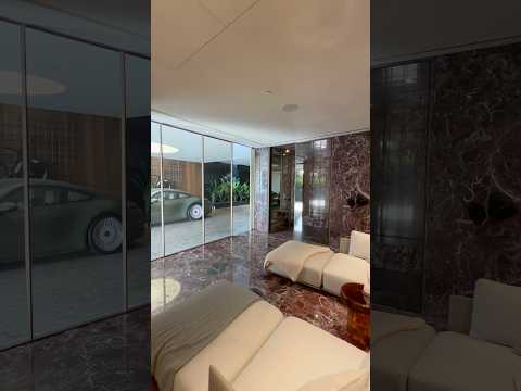 Your spa. Your cars. One wall apart.