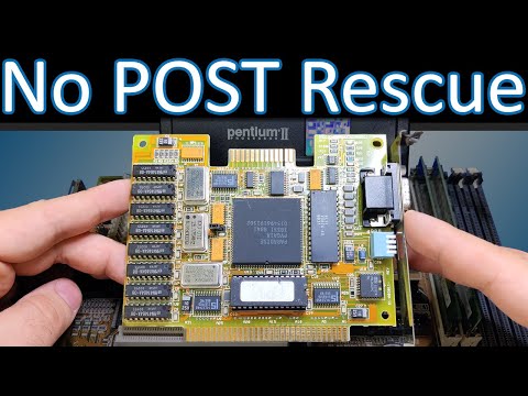 This is why you need an ISA video card!