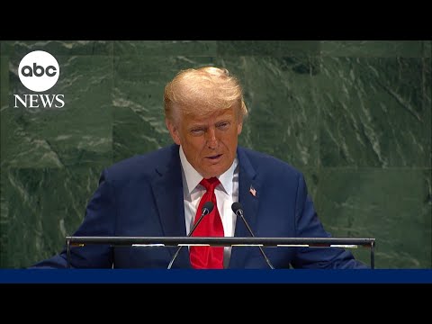 FULL SPEECH: Trump addresses United Nations General Assembly
