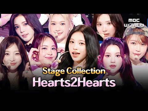 From Heart to Heart 💓 Hearts2Hearts Stage Collection💫 #Hearts2Hearts | Show! MusicCore