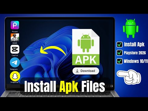 How to Install APK Files on Windows 11 2026 | Run Android Apps on PC Without Any Emulator