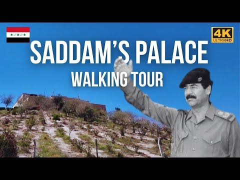 Exploring Saddam Hussein’s Abandoned Palace in Iraq | Babylon, Iraq Walking Tour 4K