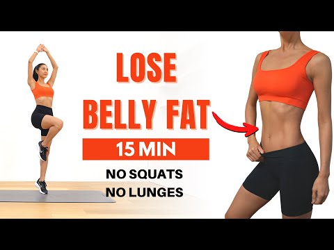 15 min STANDING ABS WORKOUT to 🔥LOSE BELLY FAT🔥