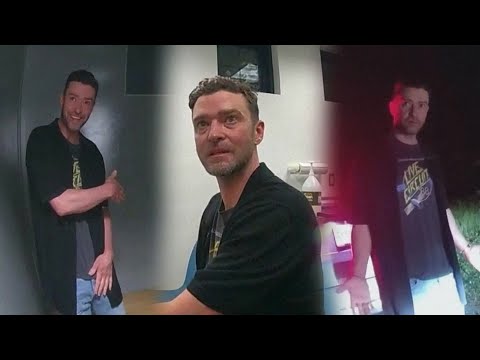 Justin Timberlake DWI Arrest Body Camera Video | WATCH