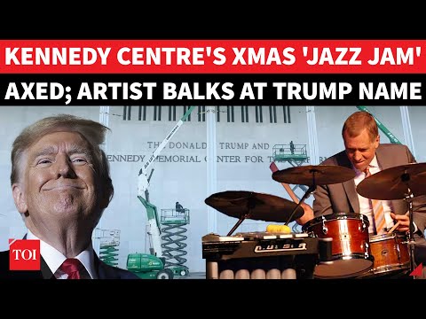 Trump Name On Kennedy Centre Building FREAKS OUT Jazz Artist; Christmas Eve Concert Cancelled