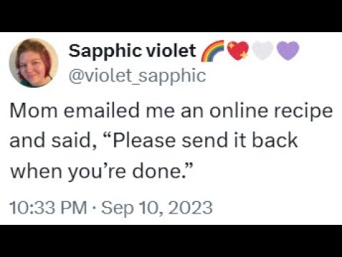 Parents that still send EMAILS