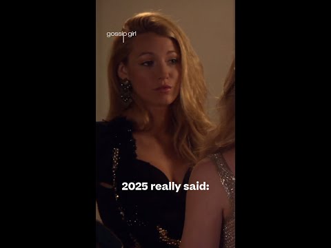 2025 had somewhere to be! 🏃 #WBTV #GossipGirl