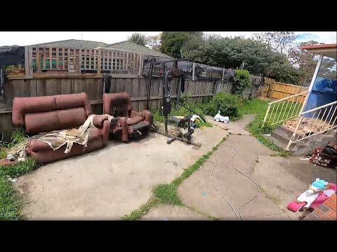 This Yard looked like a DISASTER ZONE | Overgrown Rescue (Part 1)