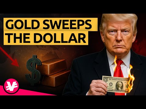 GOLD is Sinking the US Dollar: Central Banks Rebel Against America | @visualeconomiken