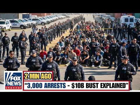 3,000 Arrested in Los Angeles Crackdown — $10 Billion Drug Network BUSTED