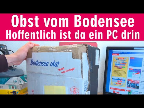 Obst vom Bodensee 🍏 Hoffentlich ist da ein PC drin 🤔