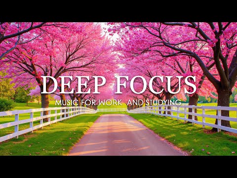 Deep Focus Music for Studying and Working - Ambient Study Music To Concentrate