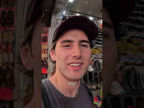Bargaining for Nike Flip Flops in India 🇮🇳