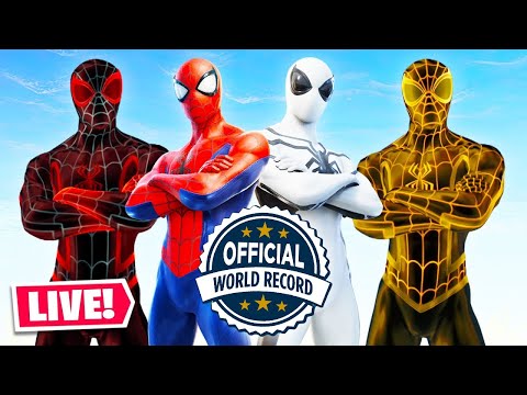 Fortnite WORLD RECORD Win Streak w/ OG SQUAD! (Chapter 3)