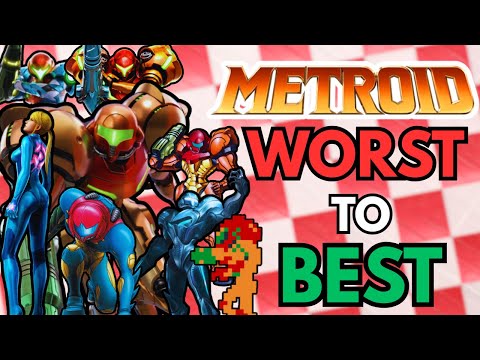 Ranking EVERY Metroid Game from WORST to BEST