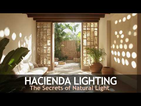 Hacienda Secrets: How Natural Light Shapes Soulful Interiors