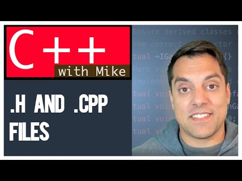 Interface (.hpp) versus implementation (.cpp) files (and why they exist)  | Modern Cpp Series Ep. 36