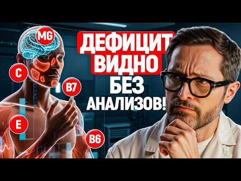 Ты видишь эти признаки каждый день - вот как тело показывает дефицит витаминов