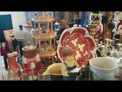 ОПЯТЬ ИДёМ на БАРАХОЛКУ в ГЕРМАНИИ! ВИНТАЖ! ФАРФОР! СТЕКЛО и ХРУСТАЛЬ!