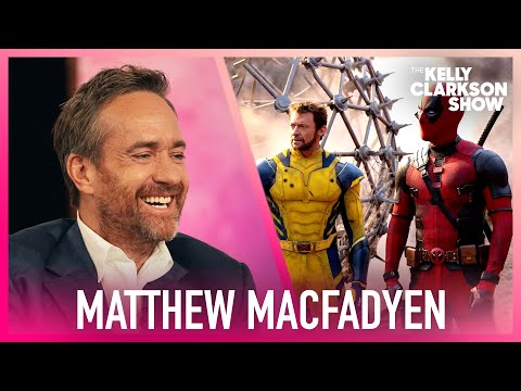 Matthew Macfadyen Admits 'Huge Man Crush' On 'Deadpool' Co-Stars Ryan Reynolds & Hugh Jackman