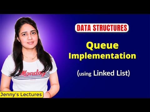 4.3 Queue Implementation using Linked List in C | Data Structure Tutorials