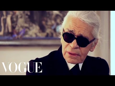 Karl Lagerfeld on His Design Philosophy & His New Collection | Vogue