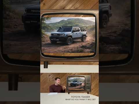 What new #toyota do we think this teaser is showing? #toyotastout