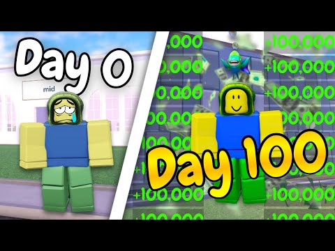 SPENDING 100 DAYS In Resturant Tycoon 3 (FULL MOVIE)