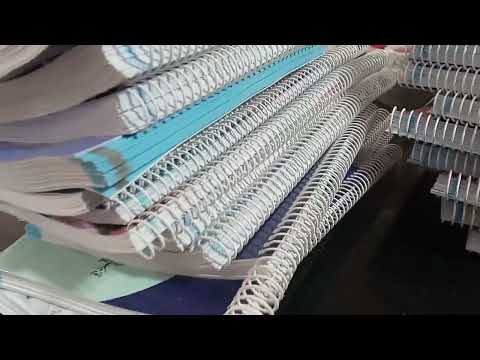 Watch Me Spiral-Bind This Notebook in 60 Seconds