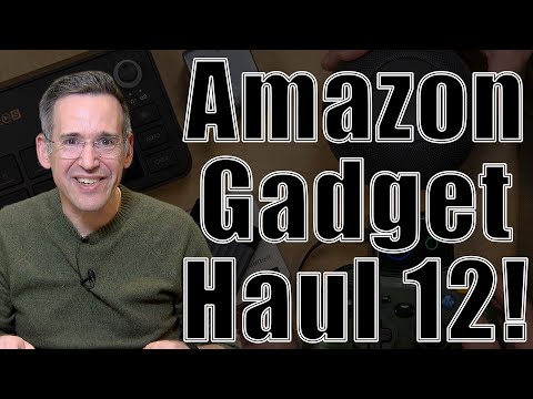 Amazon Gadget Tech Haul 12 ! Nine reviews in 24 minutes!