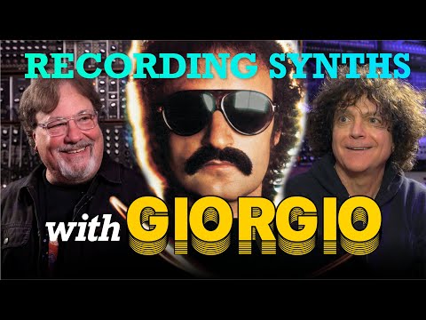 Recording Synthesizers with Giorgio Moroder