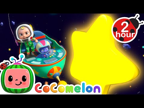 Twinkle Twinkle Falling Star ⭐ CoComelon Animal Time Nursery Rhymes & Kids Songs | After School Club