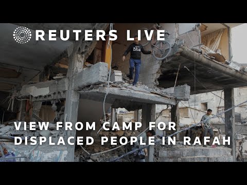 LIVE: View from camp for displaced people in Rafah | REUTERS