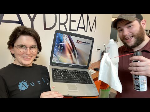 Saving a trash picked Toshiba Satellite and being paid with an 1897 silver dollar!