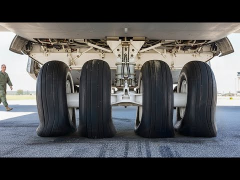 Fixing the Monster Landing Gear of US Air Force’s Largest Aircraft Ever Built
