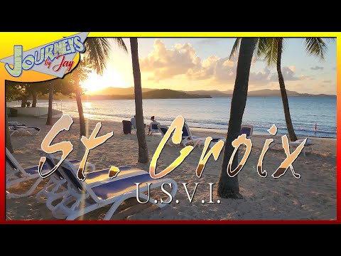 The Island Paradise of ST. CROIX, U.S. Virgin Islands. A tropical Caribbean anniversary getaway.