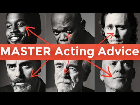 Acting Advice From The Celebrity GREATS!