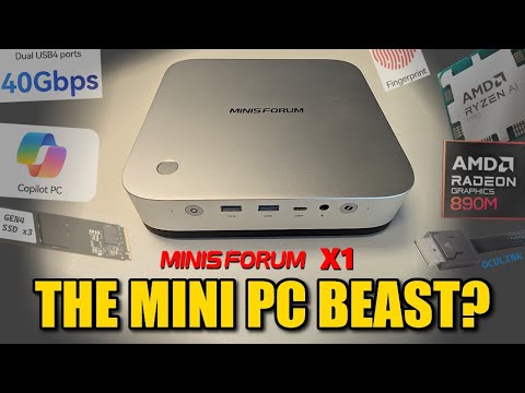 Minisforum AI X1 Pro Review - A REAL Gaming Mini PC?