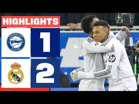 DEPORTIVO ALAVÉS 1 - 2 REAL MADRID | RESUMEN LALIGA EA SPORTS