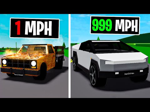 everytime i CRASH my TRUCK gets FASTER... BrookhavenRP