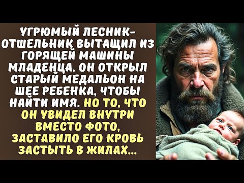 ЛЕСНИК спас младенца из горящей машины и остолбенел, когда прочел записку в его медальоне