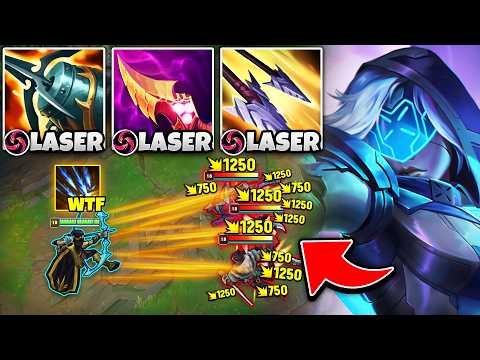I BROKE THE ASHE ATTACK SPEED RECORD WITH 4.25 ATTACK SPEED (MY ARROWS ARE LASERS)