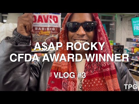 A$AP ROCKY Late Night Snack Run After CFDA Awards