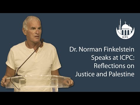 Norman Finkelstein at ICPC | The Cost of Truth and the Struggle for Justice in Palestine