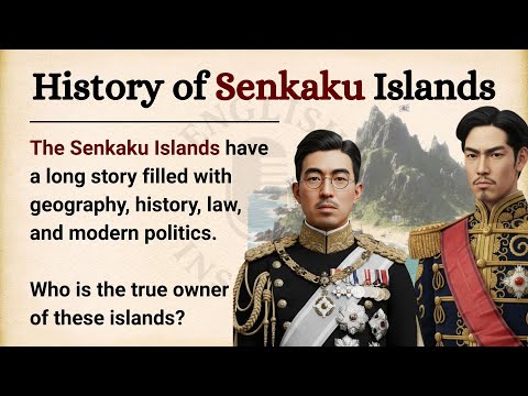 China & Japan: The True Owner of SENKAKU? || Learn English Through Story Level 2 || Graded Reader