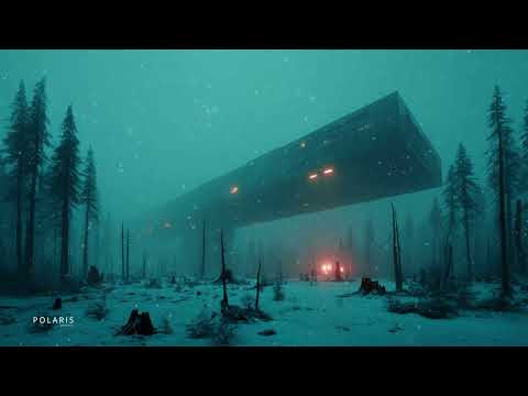Ambient Dystopian Soundscape ☢️ Post-Earth Snowstorm & Futuristic Nightscape
