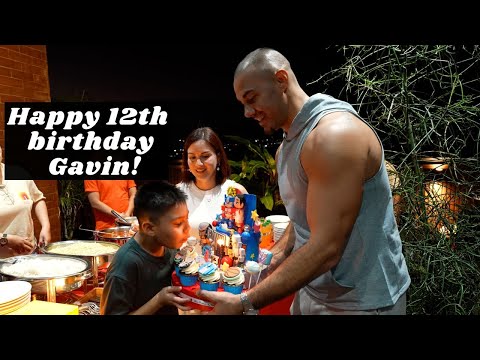 Happy 12th birthday Gavin!